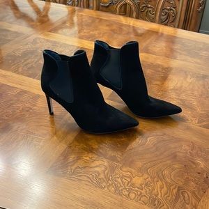 Tory Burch Black Suede Boots